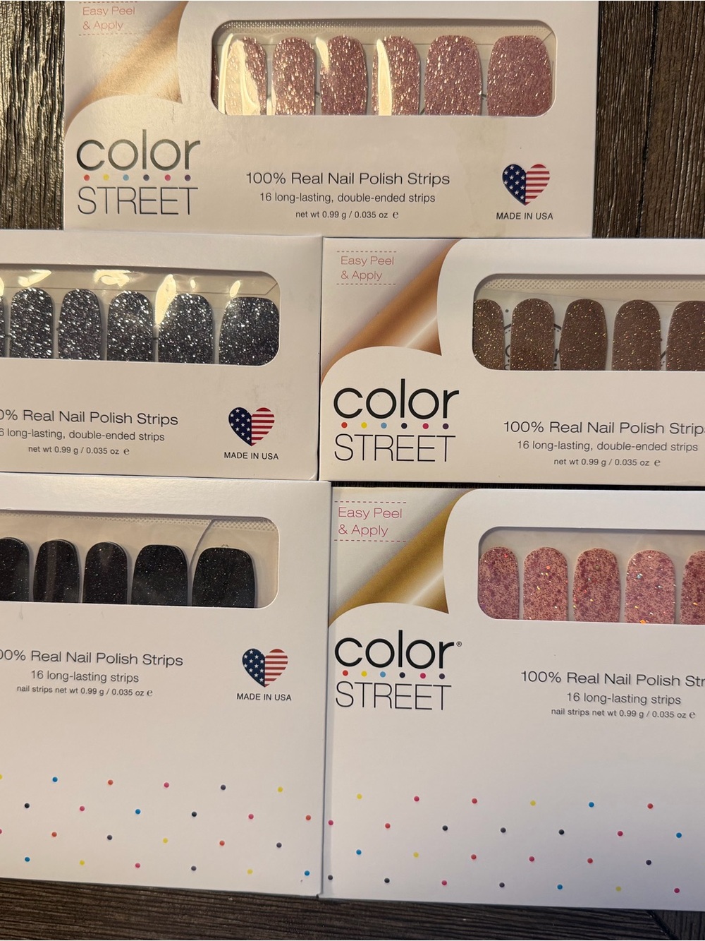 Color Street Glitter Nail Strips